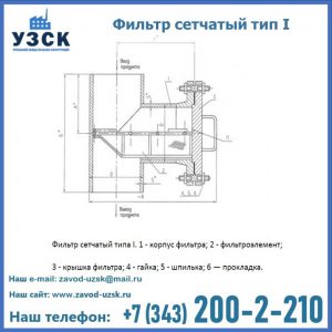Фильтр сетчатый ФС по Т-ММ-11-2003 в Нижнем Новгороде