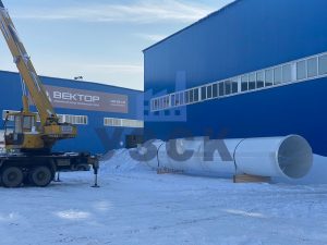 Отгрузка воздухозаборных труб фото