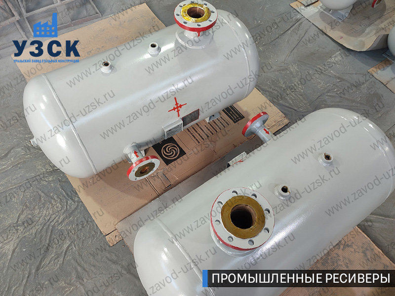 фотография промышленных ресиверовдля газа Нижний Новгород